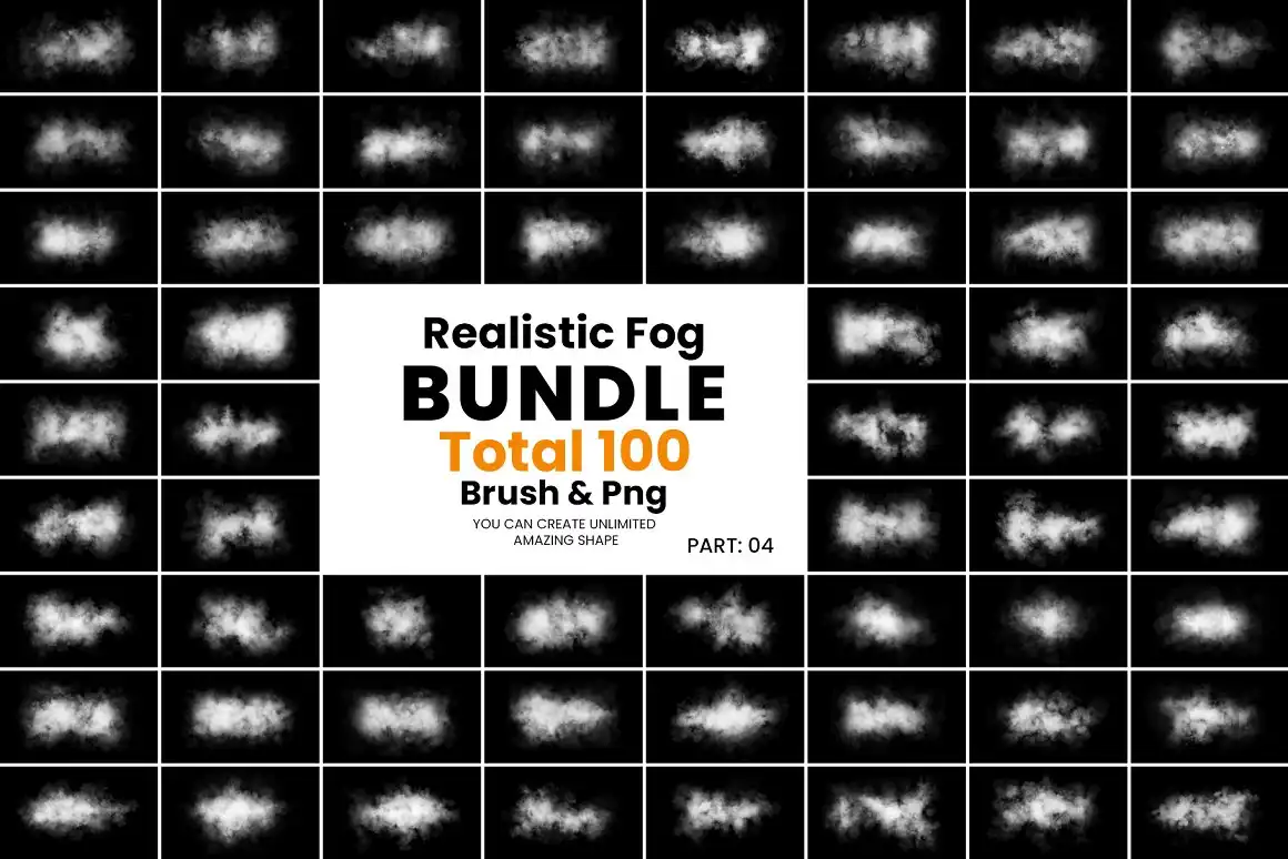 100 Realistic Fog Brush And Png