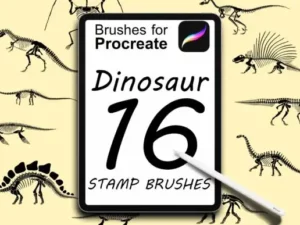 11 dinosaur skeletons brush for procreate graphics 27335969 1 1 580x387 38589