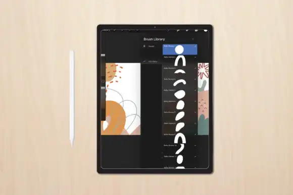 140 Boho Procreate Brushes Stamps 7 140 boho procreate brushes stamps graphics 25896158 3 580x387 36465