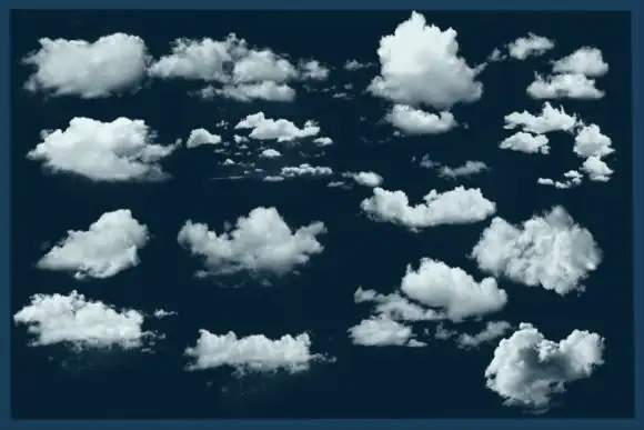 15 Clouds Stamps Brushes for Procreate 3 15 clouds stamps brushes for procreate. 2 23888