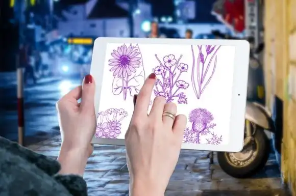 15 Beautiful Animal Heads Brush Stamps 20 5 15 beautiful flowers brush stamps v 20 graphics 27674215 4 580x385 38376