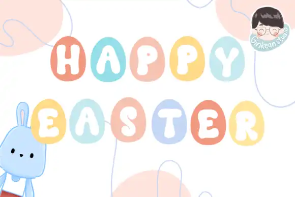 26 Alphabet Brush Stamp Procreate Easter 5 26 alphabet brush stamp procreate easter graphics 28330585 2 580x387 30368