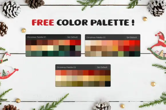 30 Christmas Procreate Stamp Brushes 4 30 christmas procreate stamp brushes 2 31412
