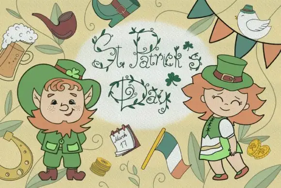 30 St. Patricks Day Stamps for Procreate 3 30 st patricks day stamps for procreate graphics 25591907 1 1 580x387 (1) 21358