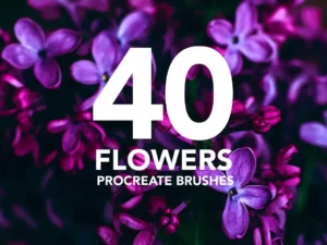 40 flowers brushes for procreate (1) 28514