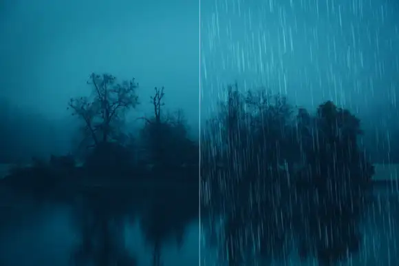 50 Rain Photoshop Stamp Brushes 7 50 rain photoshop stamp brushes by artistmef 3 580x386 12780