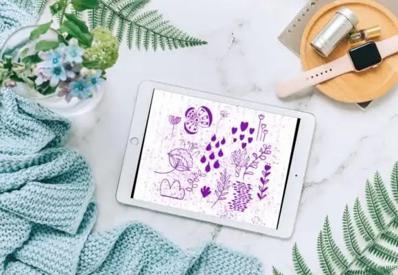 75 AbstractBoho Shapes Procreate SET 2