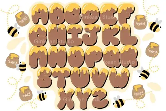 ABC Stamp, Brush Procreate, Letter Stamp