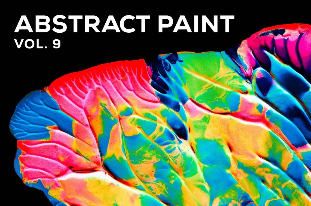 Adobe Photoshop Abstract Paint Brushes and Palettes Bundle - 24 Packs 7 abstract paint, vol. 9 21980