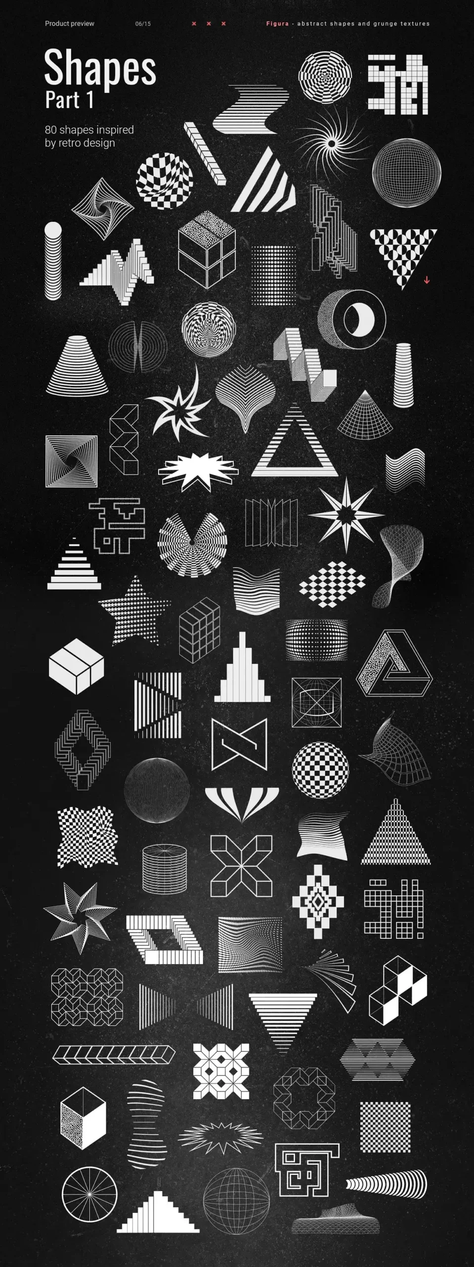 Abstract Shapes and Textures 4 abstract shapes and textures (15) 35326