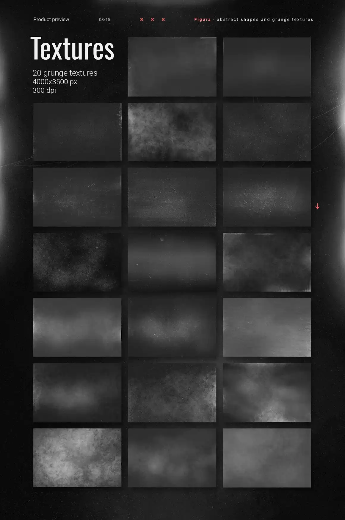 Abstract Shapes and Textures 12 abstract shapes and textures (22) 33673