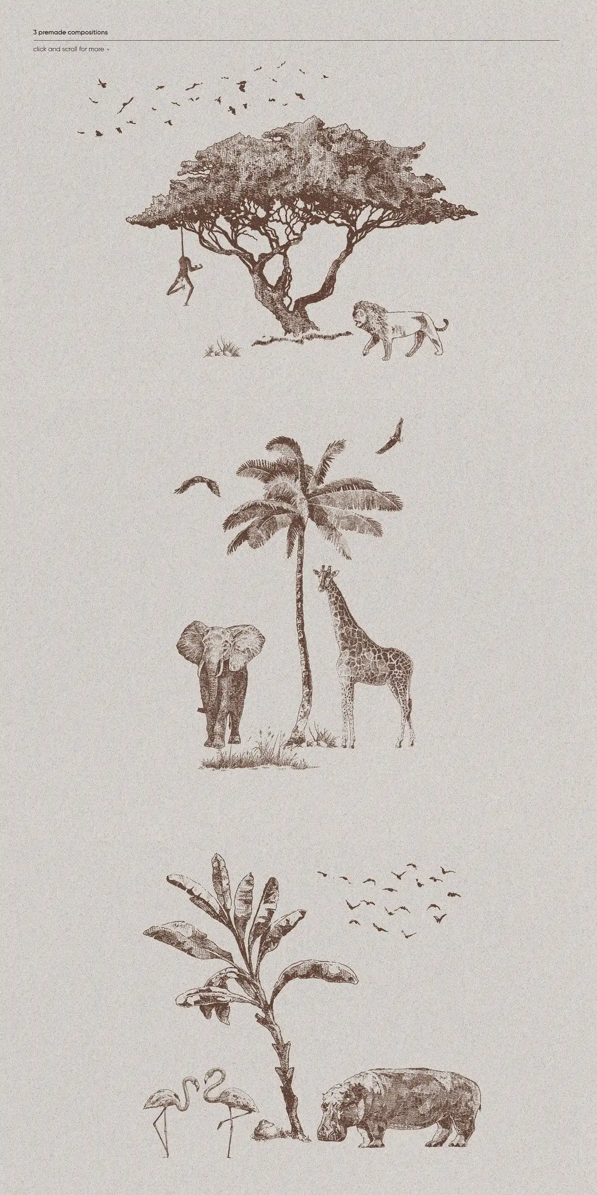 Africa. Safari Animals and Trees 5 africa. safari animals and trees (2) 20673