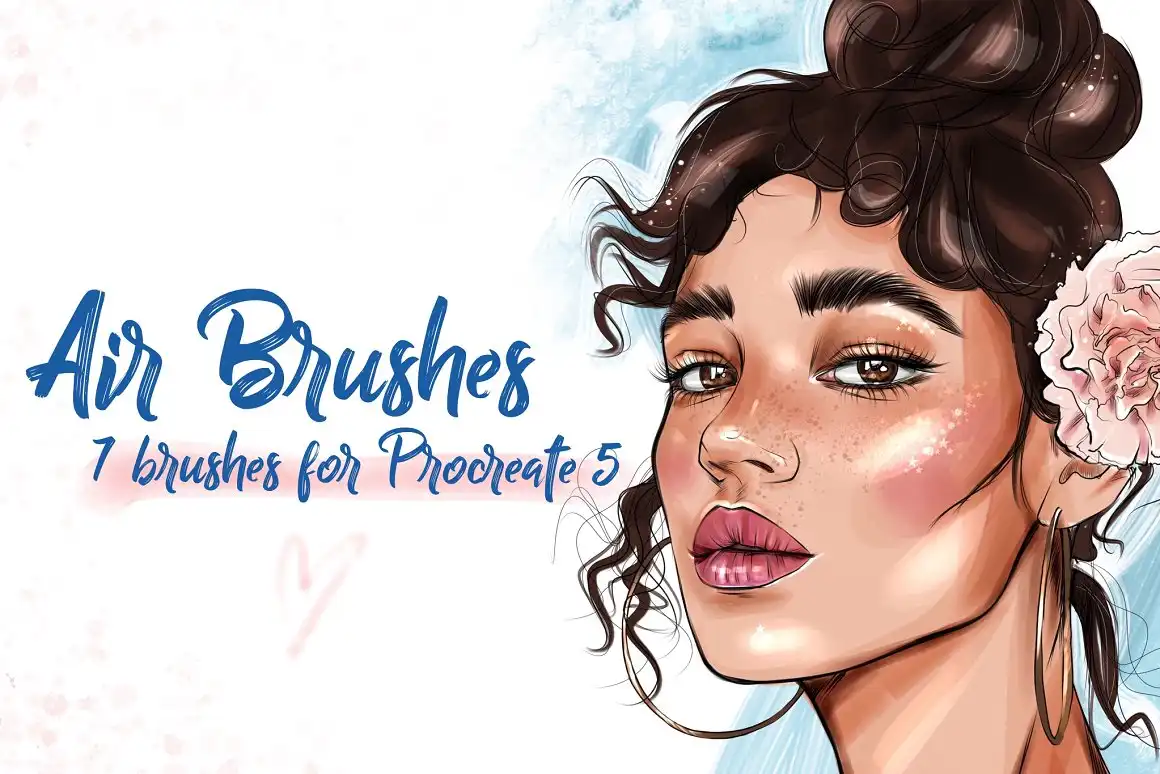 Airbrush Brushes for Procreate 5