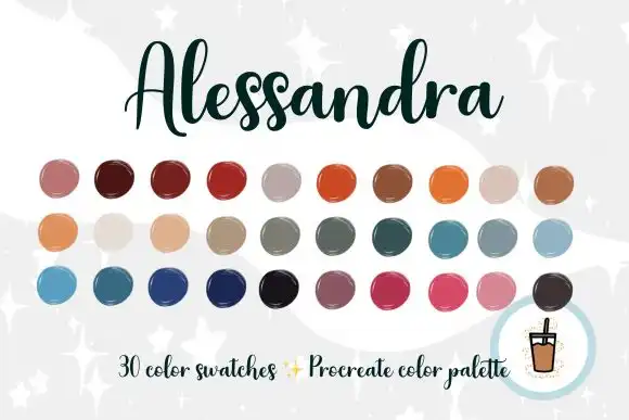 Alessandra Bright Tones Procreate