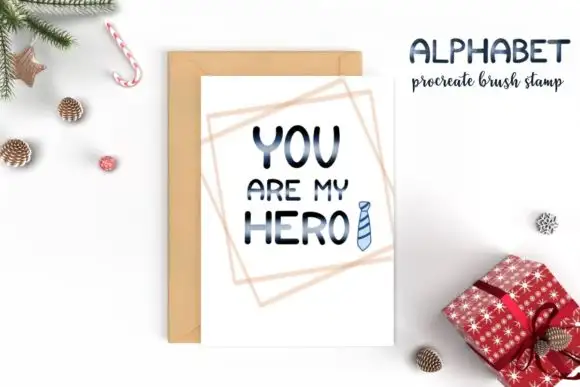 Alphabet Procreate Brush Stamps 5 alphabet procreate brush stamps graphics 12666686 4 580x387 13215