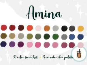 amina bold tones procreate palette graphics 9253462 1 1 580x387 33878