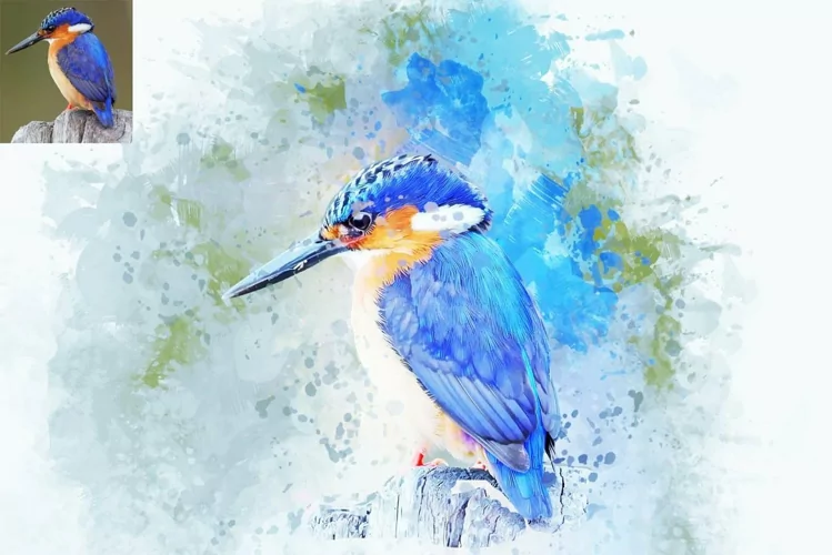 Animal Digital Painting Photo Effect 9 animal digital painting photo effect (4) 40280