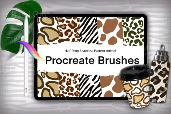 Animals Pattern Brushes Procreate