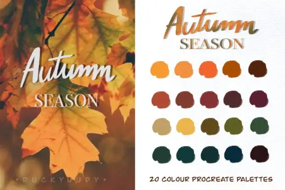 Autumn Procreate Color Palette