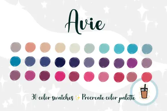 Avie Bright Tones Procreate
