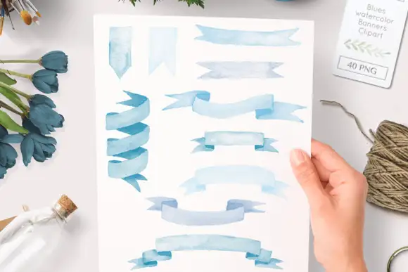 Banners Photoshop Brushes and Bonus Blue Files 3 banners photoshop brushes and bonus blue png files by by lef 1 580x387 19398