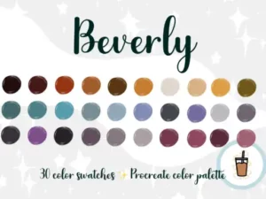 beverly warm tones procreate palette graphics 9276130 1 1 580x387 33894