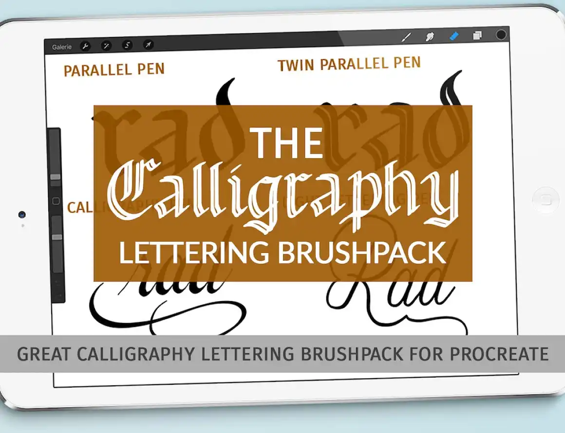 Calligraphy Brushpack for Procreate