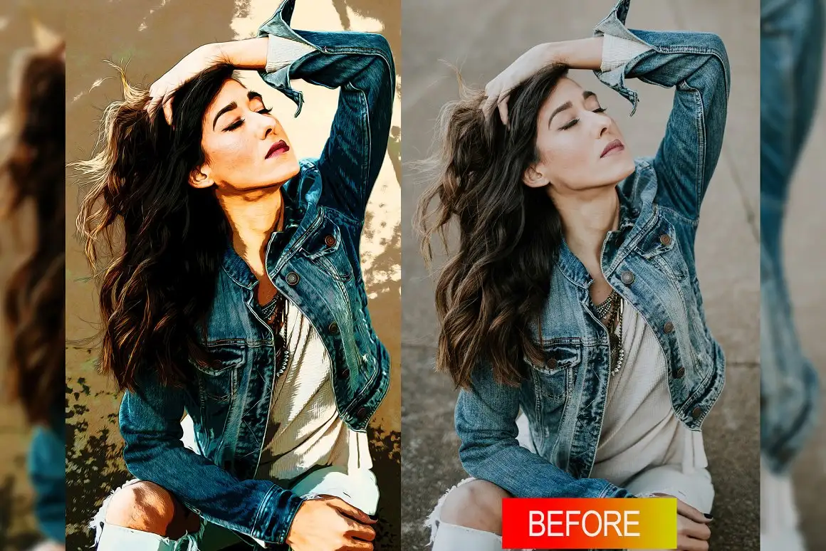 Cartoon Oil Photoshop Action 3 cartoon oil photoshop action (1) 29187