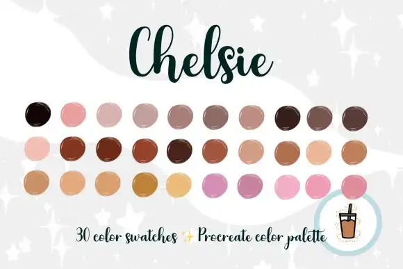 Chelsie Procreate Palette
