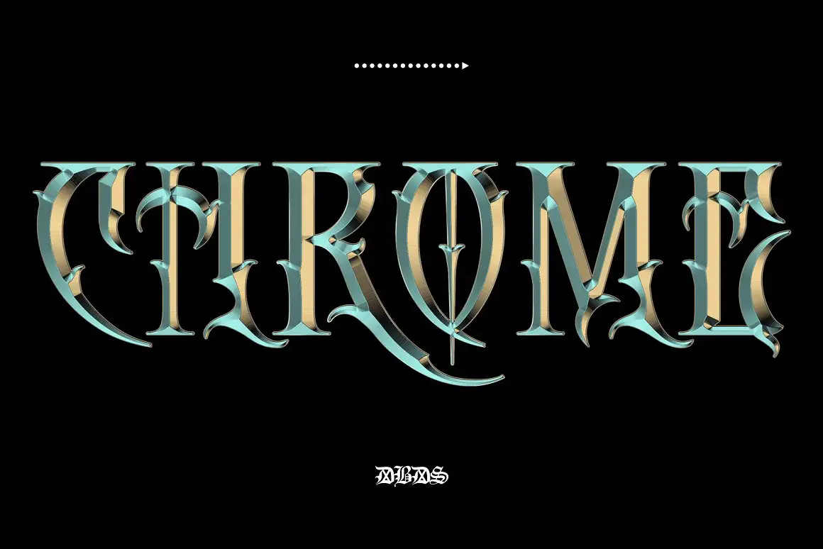 Chrome Metal Text Styles 2.0 5 chrome metal text styles 2 (2) 25311