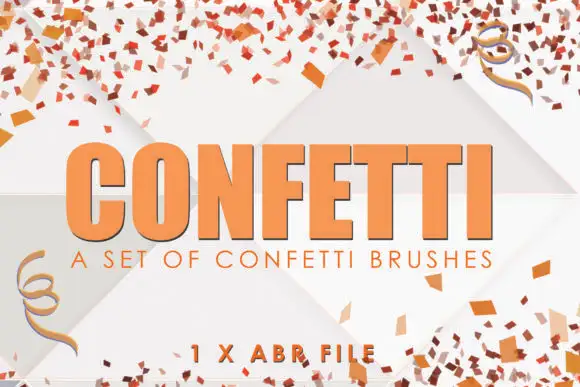 Confetti Photoshop Brush
