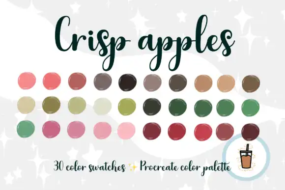 Crisp Apples Procreate Palette