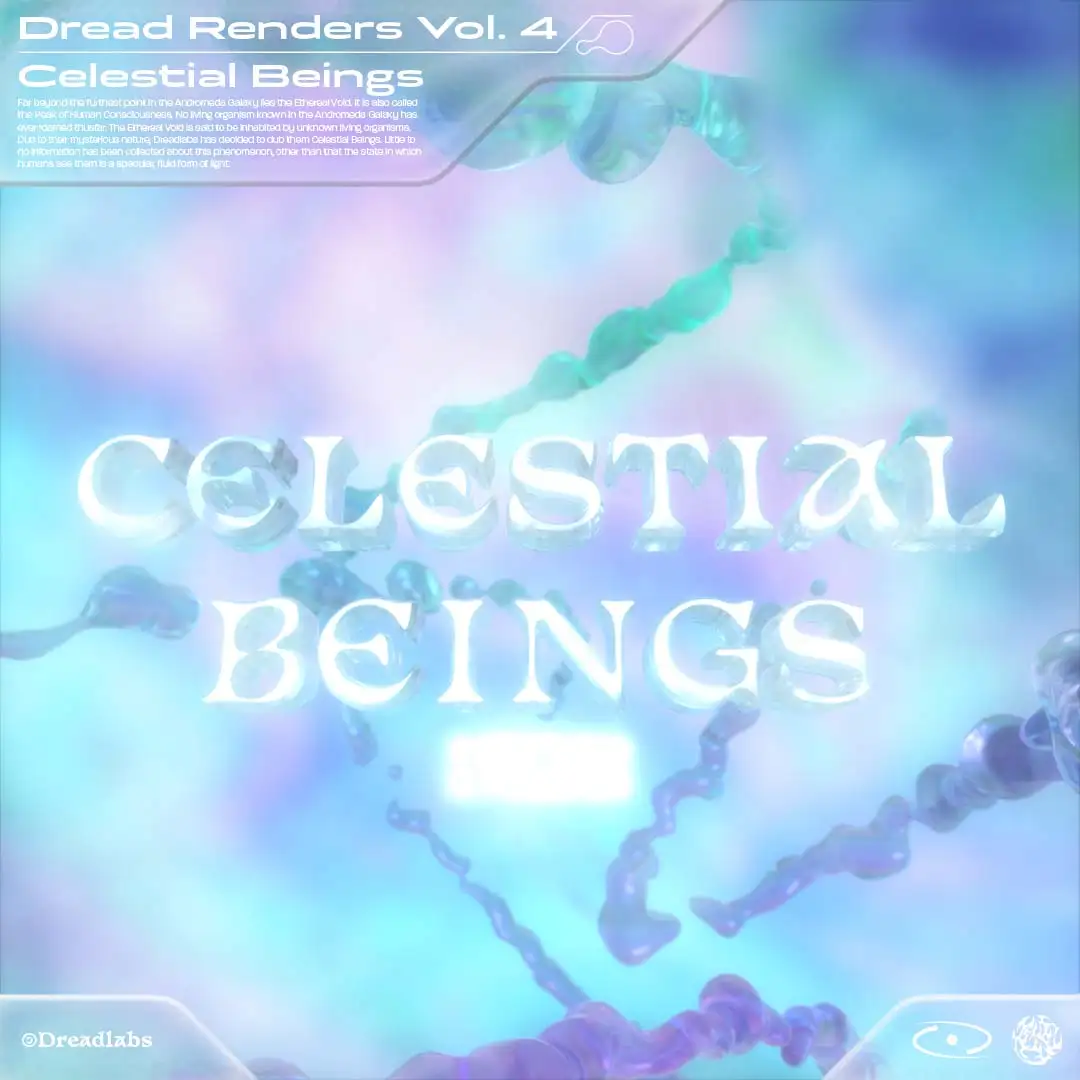 Adobe Photoshop Dread Photo Overlay Bundle - 5 Overlays 6 dread renders vol. 4 – celestial beings 25627