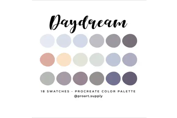 Daydream Procreate Color Palette