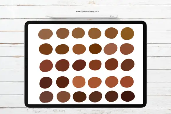 Deep Skin Color Palette 2 deep skin color palette graphics 6475475 2 580x387 20878