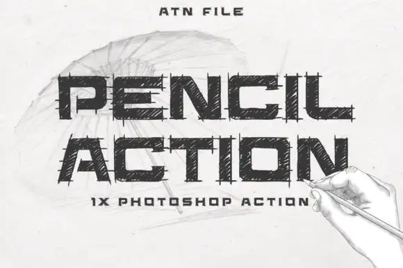 Easy Pencil Effect for Photoshop