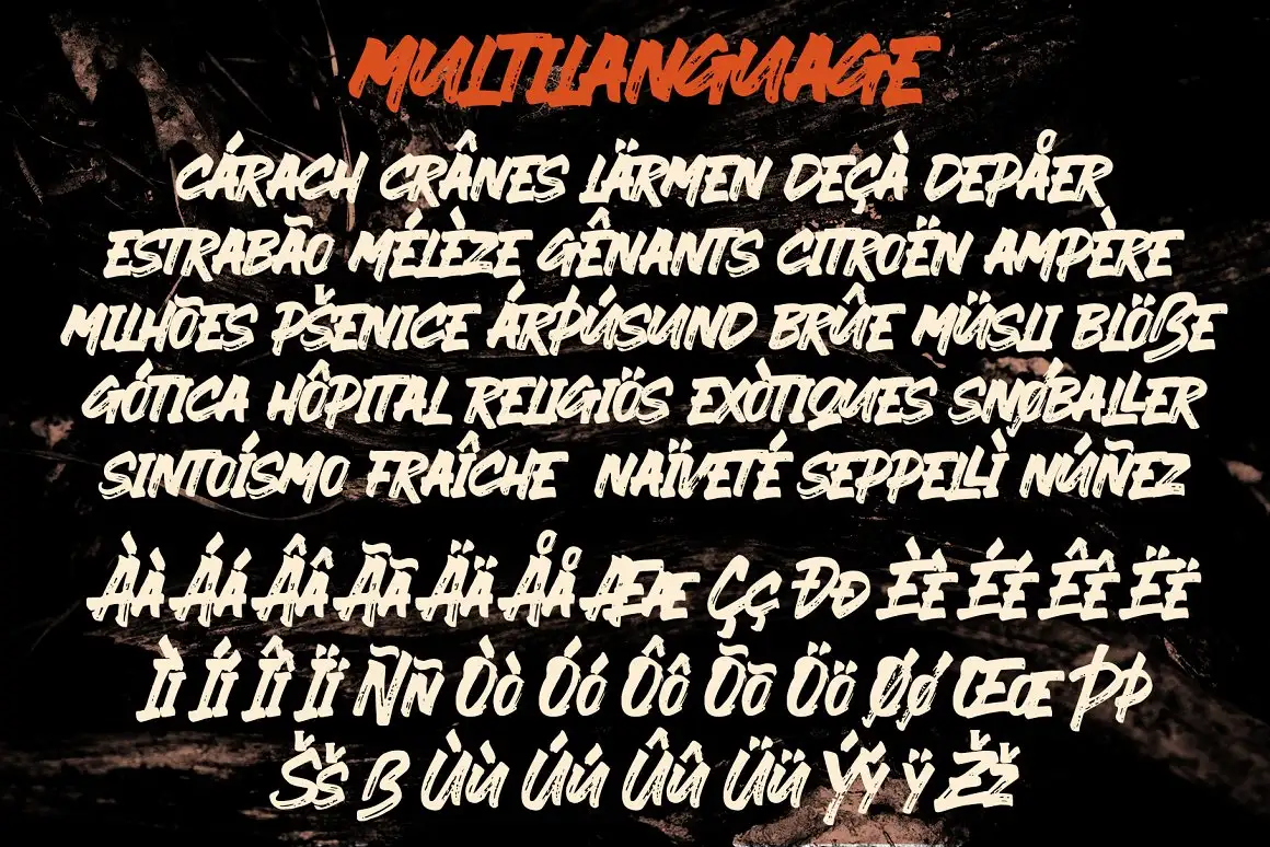 Ever Looser - Wild Brush Font 8 ever looser wild brush font (13) 14401