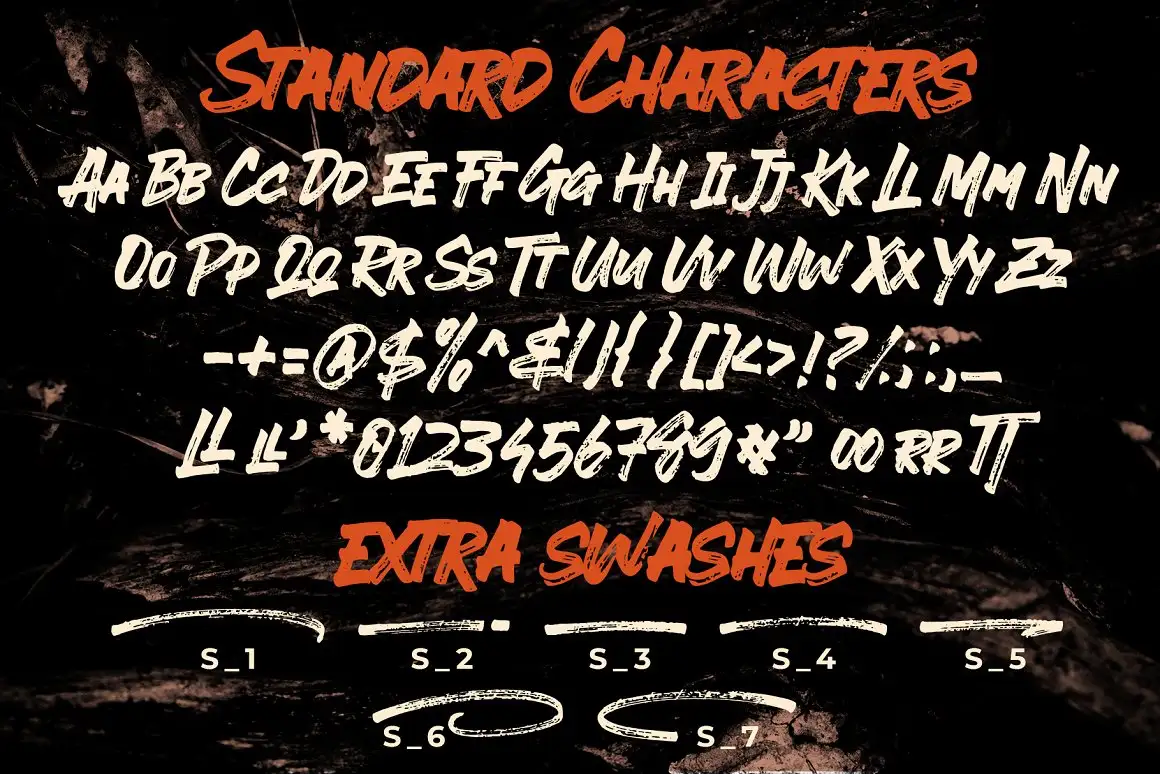 Ever Looser - Wild Brush Font 7 ever looser wild brush font (14) 14402