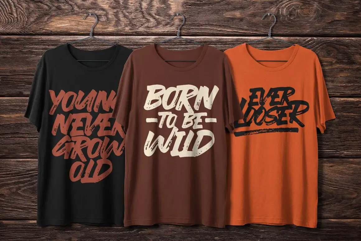 Ever Looser - Wild Brush Font 14 ever looser wild brush font (7) 14395