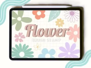 flower brush stamp procreate graphics 11094020 1 1 580x431 33024
