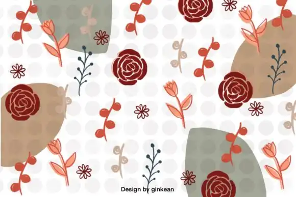 Flower Procreate Brush Stamp, Procreate 4 flower brush stamps procreate (3) 30881