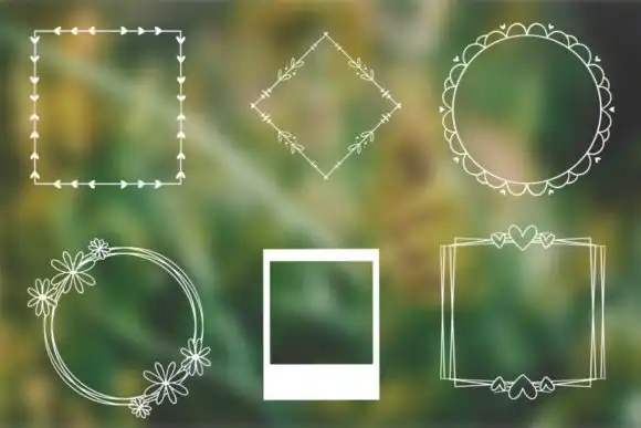Frame Stamps Procreate Brushes 3 frame stamps procreate brushes 29942