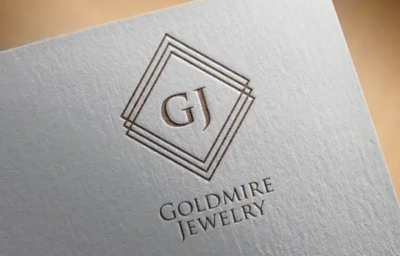 GOLDMIRE Jewellery Logo Template