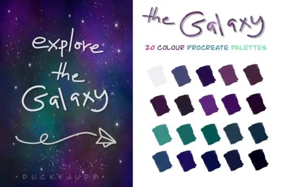Galaxy Procreate ColorPalette