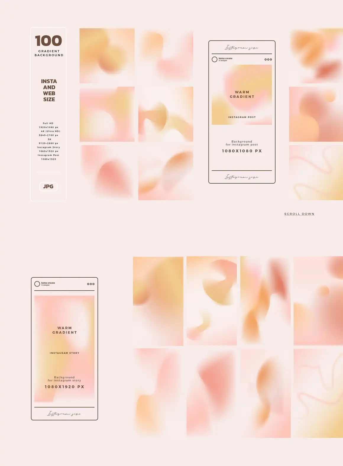 Geometry Floral Logo Kit 15 geometry floral logo kit (12) 34329