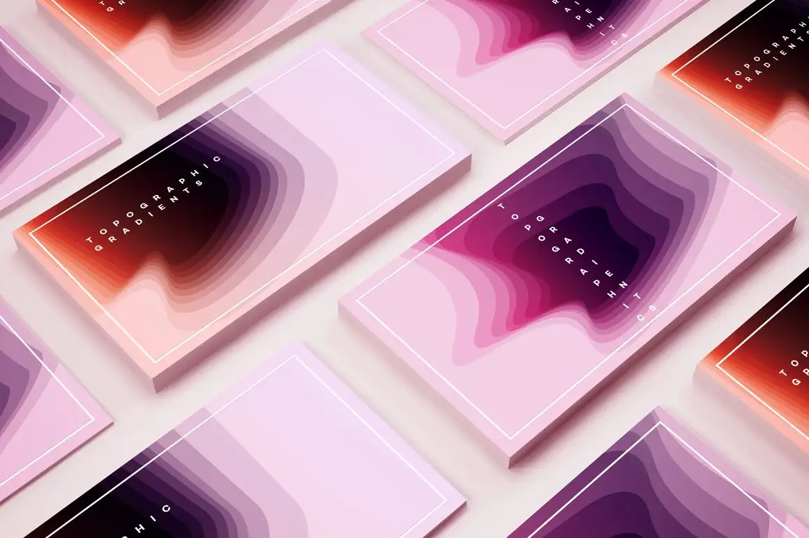 Gradient Topography collection 4 gradient topography collection (11) 25986