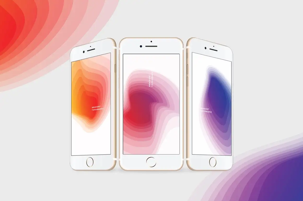 Gradient Topography collection 10 gradient topography collection (9) 24132