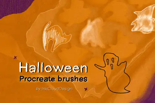 Halloween Procreate Brush