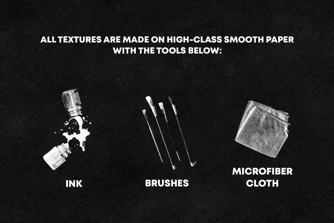INKED PAPER TEXTURE PACK VOL.1 5 inked paper texture pack vol (3) 20044