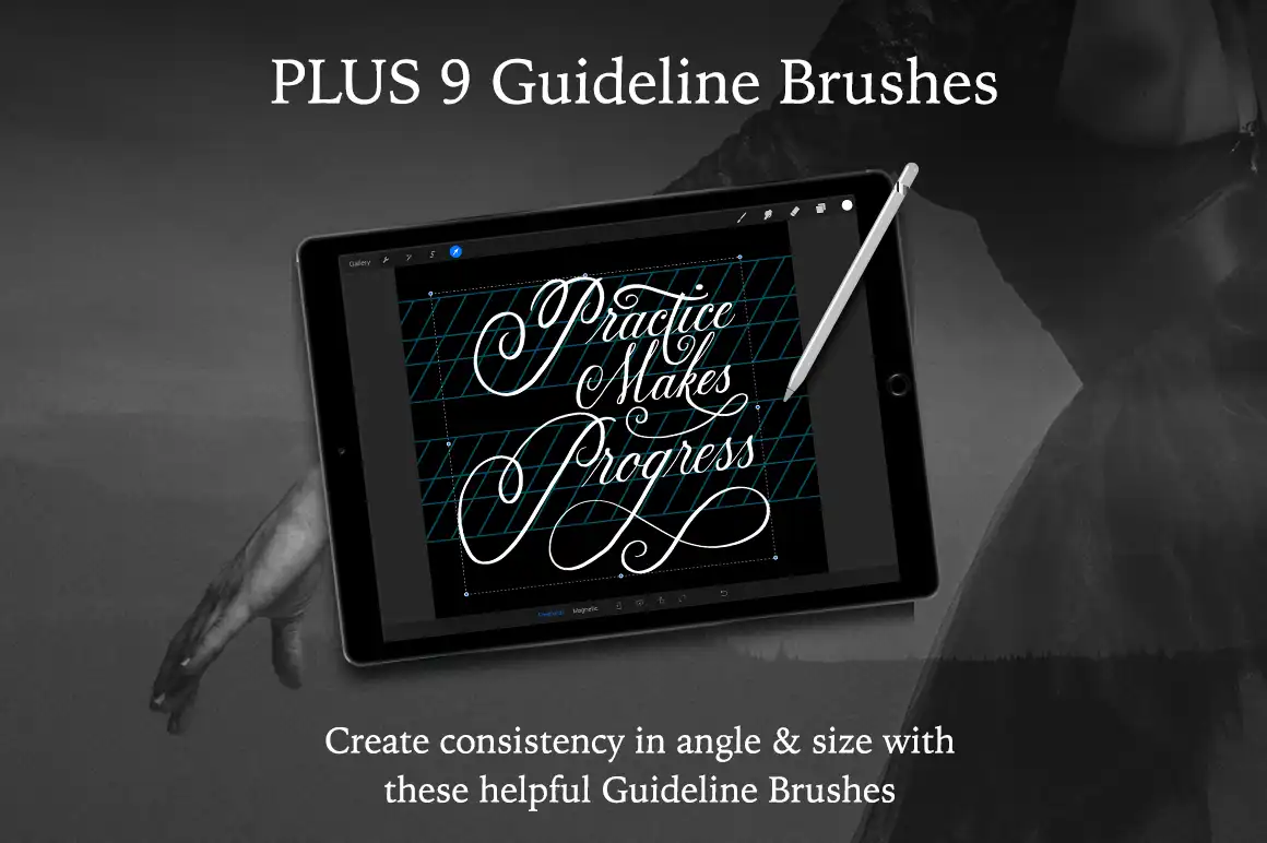 IPad Calligraphy Brushes for Procreate